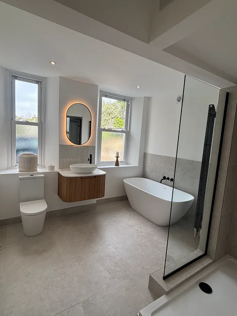 Bathroom extension in Devon