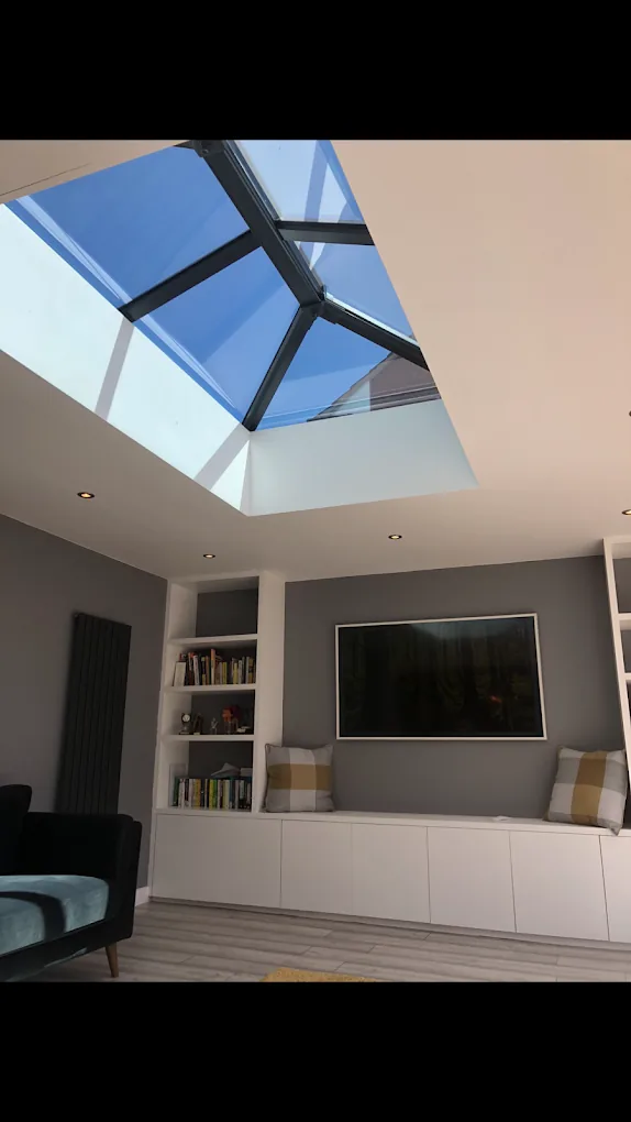 Property extension with skylight